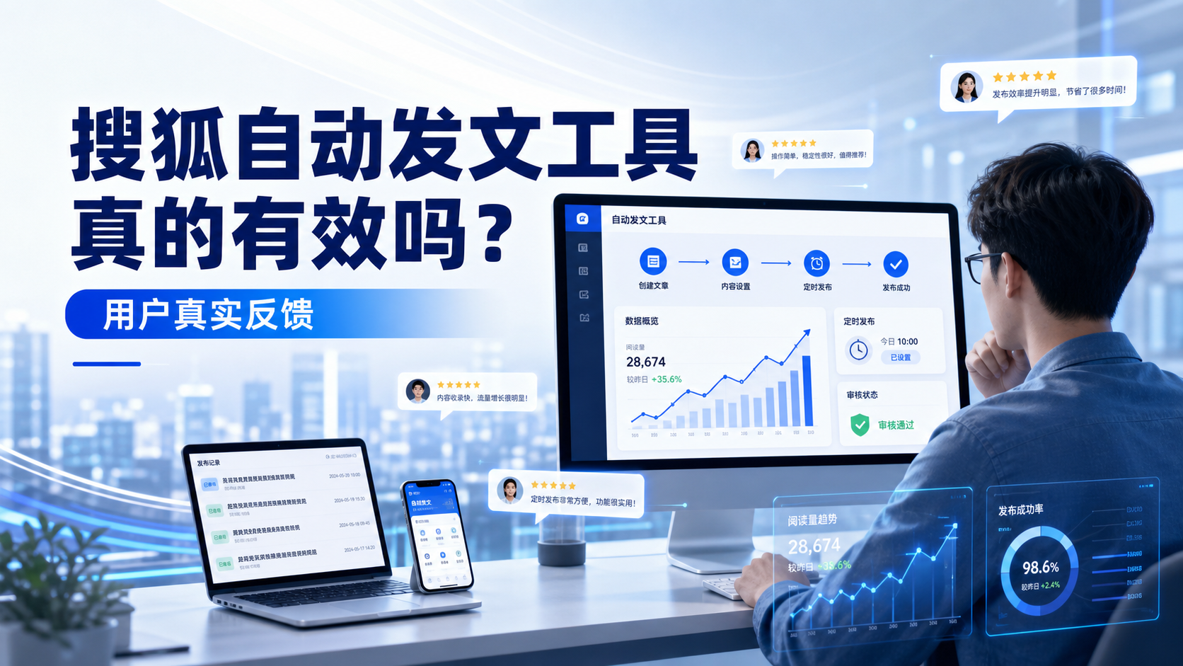 搜狐自动发文工具真的有效吗？温州用户的真实反馈